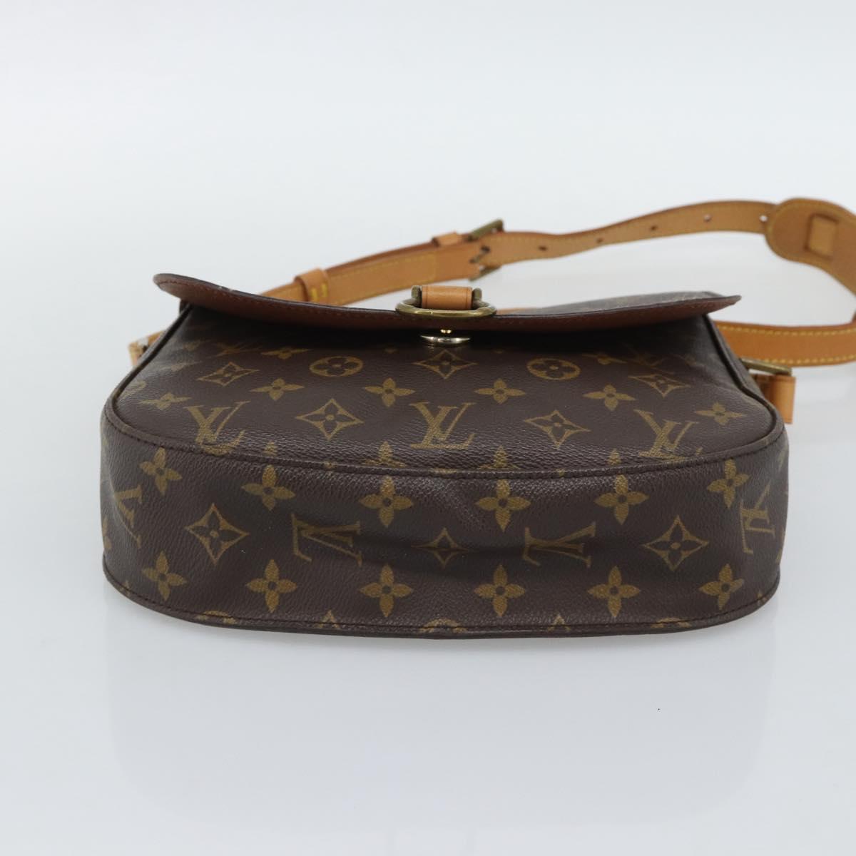 LOUIS VUITTON Monogram Saint Cloud GM Shoulder Bag M51242 LV Auth ep15396