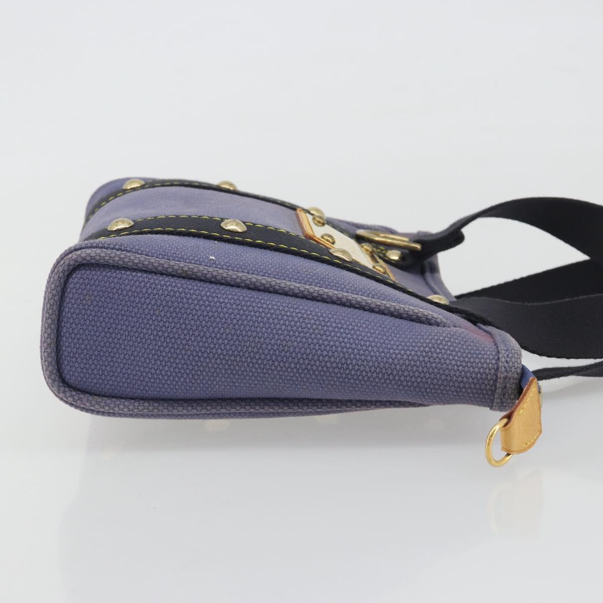 LOUIS VUITTON Antigua Cabas PM Tote Bag Blue M40090 LV Auth ep15401