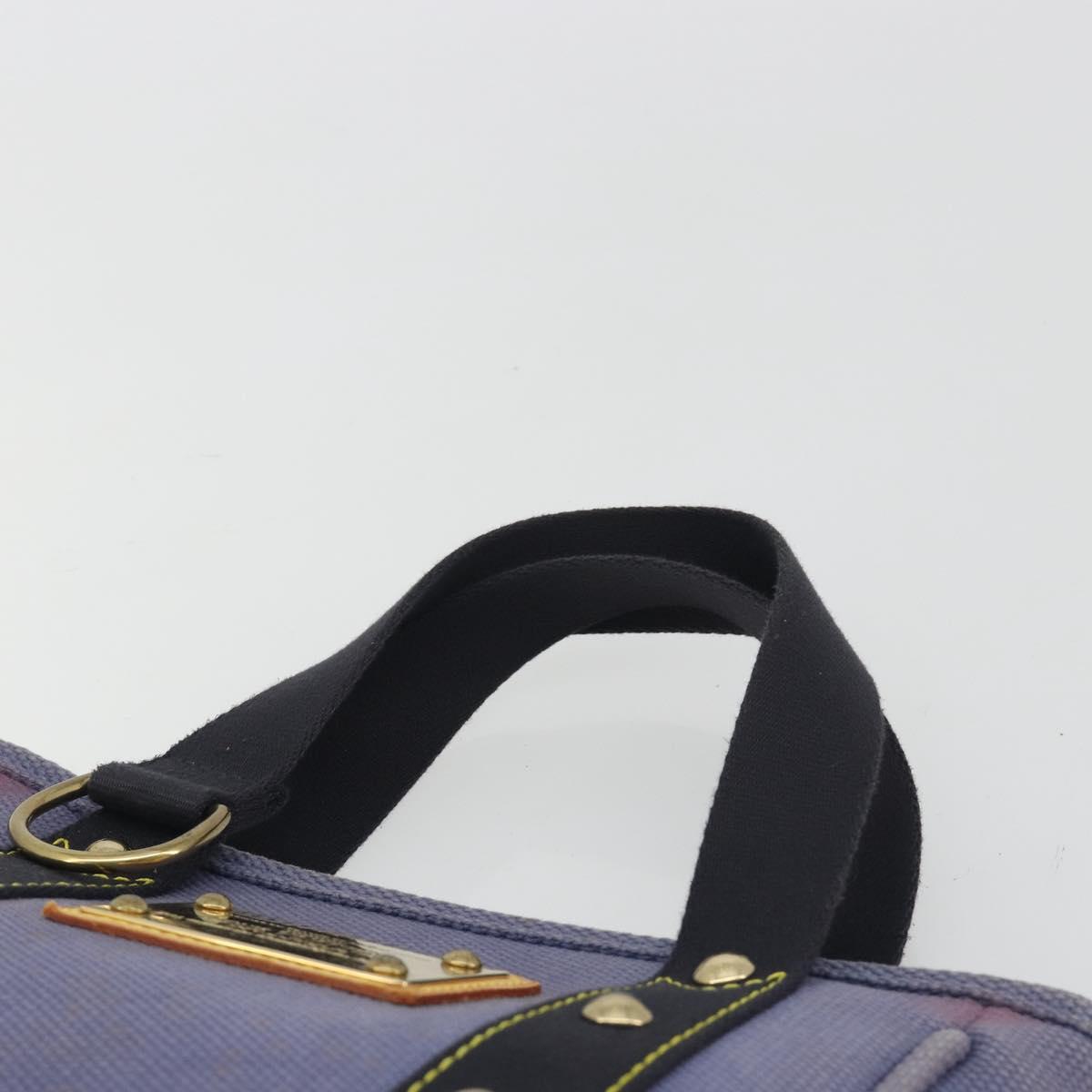 LOUIS VUITTON Antigua Cabas PM Tote Bag Blue M40090 LV Auth ep15401