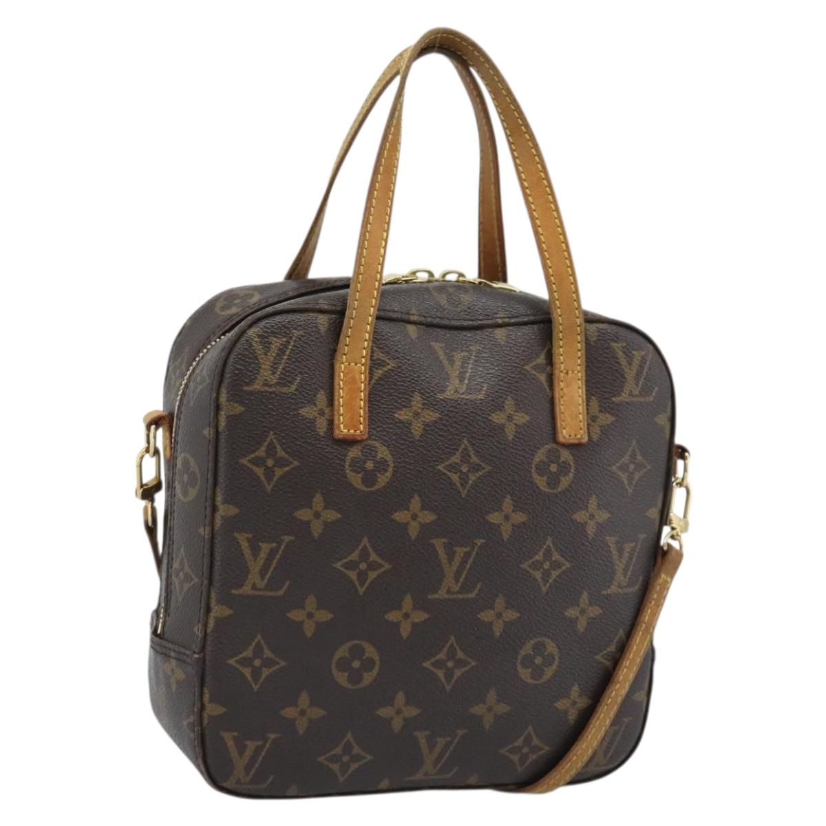 LOUIS VUITTON Monogram Spontini Hand Bag M47500 LV Auth ep15403