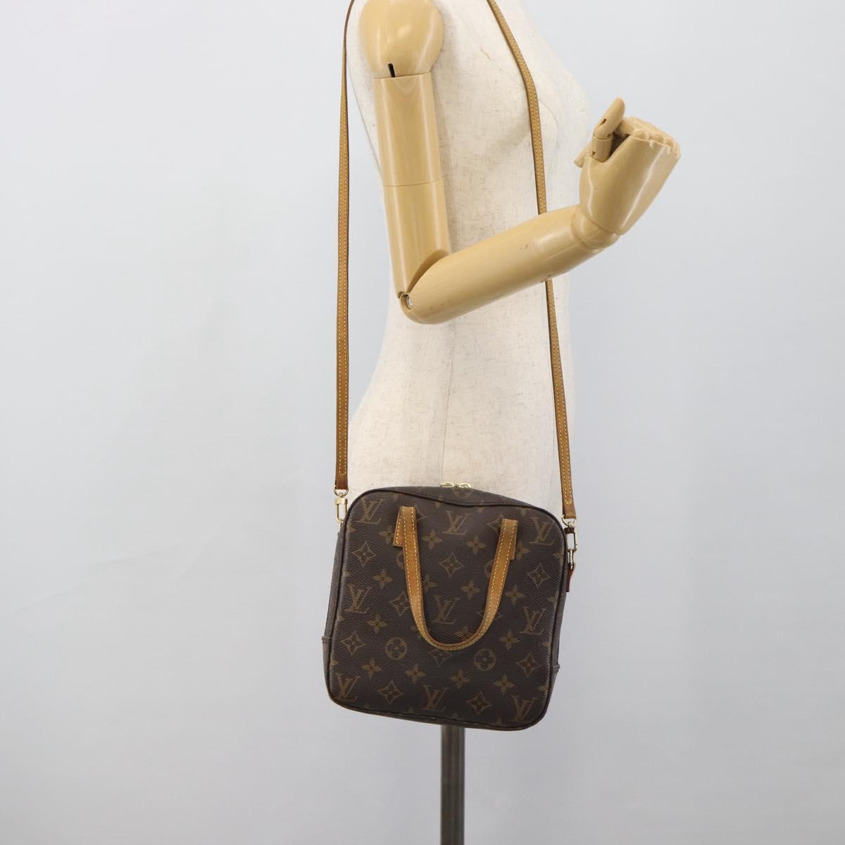 LOUIS VUITTON Monogram Spontini Hand Bag M47500 LV Auth ep15403