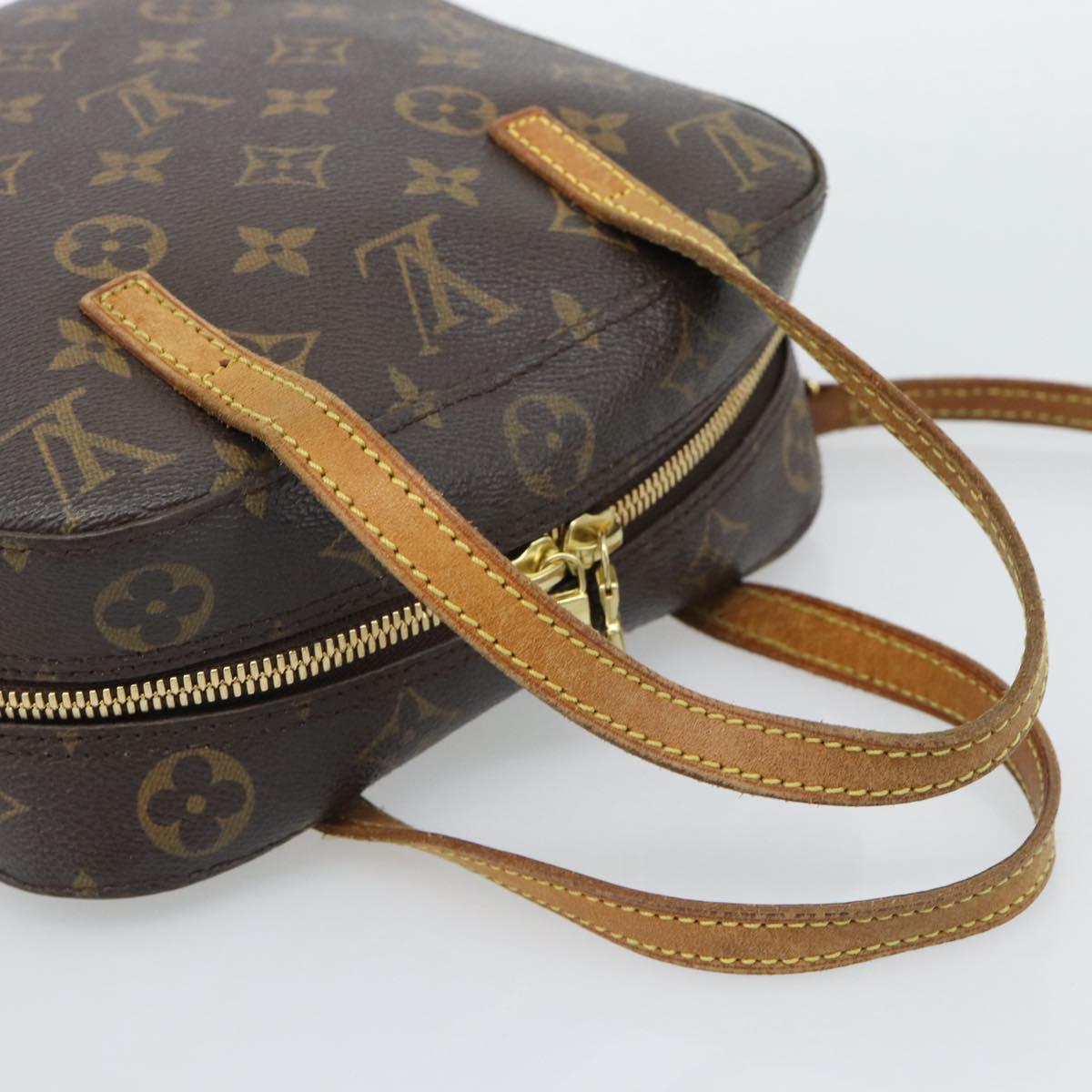 LOUIS VUITTON Monogram Spontini Hand Bag M47500 LV Auth ep15403