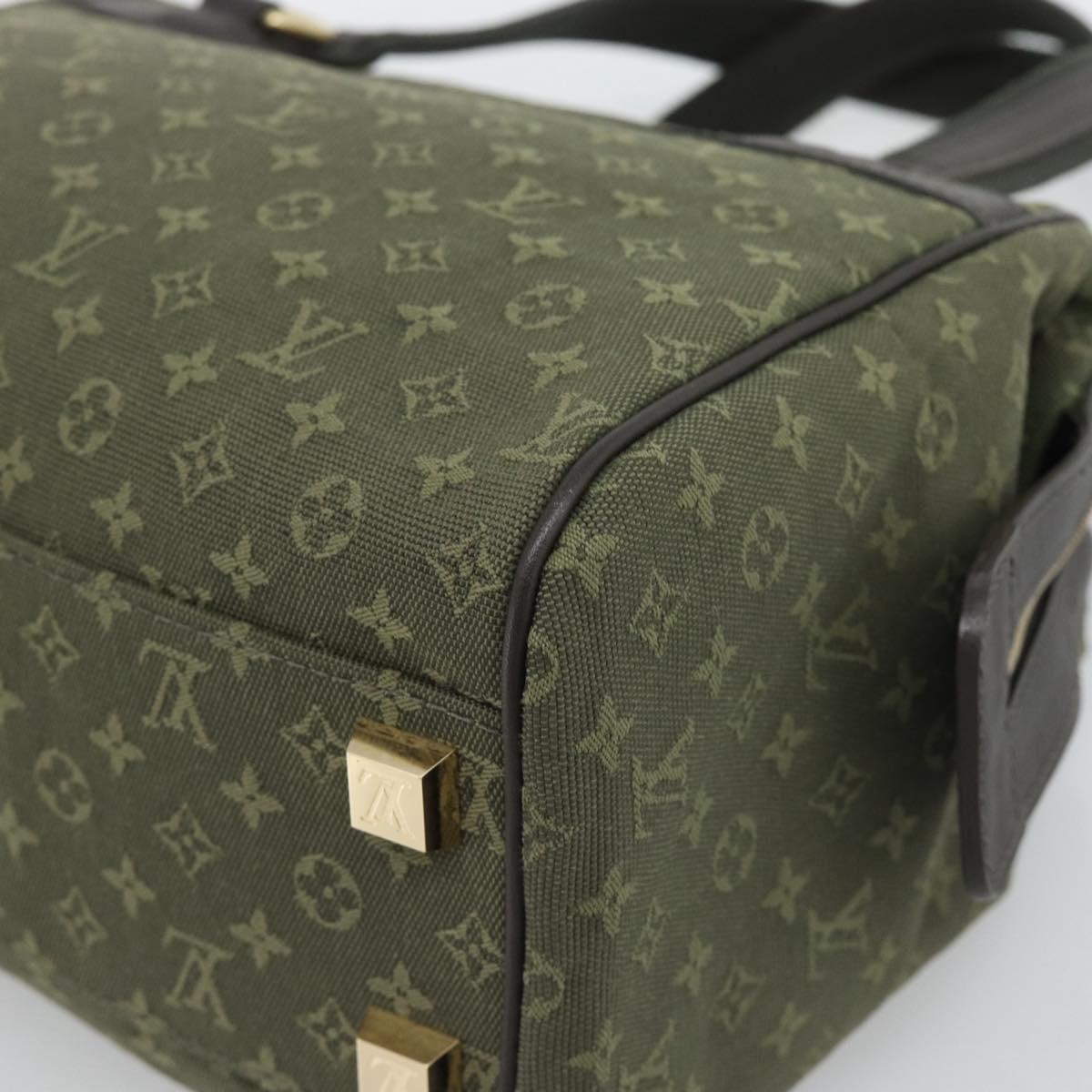 LOUIS VUITTON Monogram Mini Josephine PM Hand Bag TST Khaki M92415 Auth ep15423A