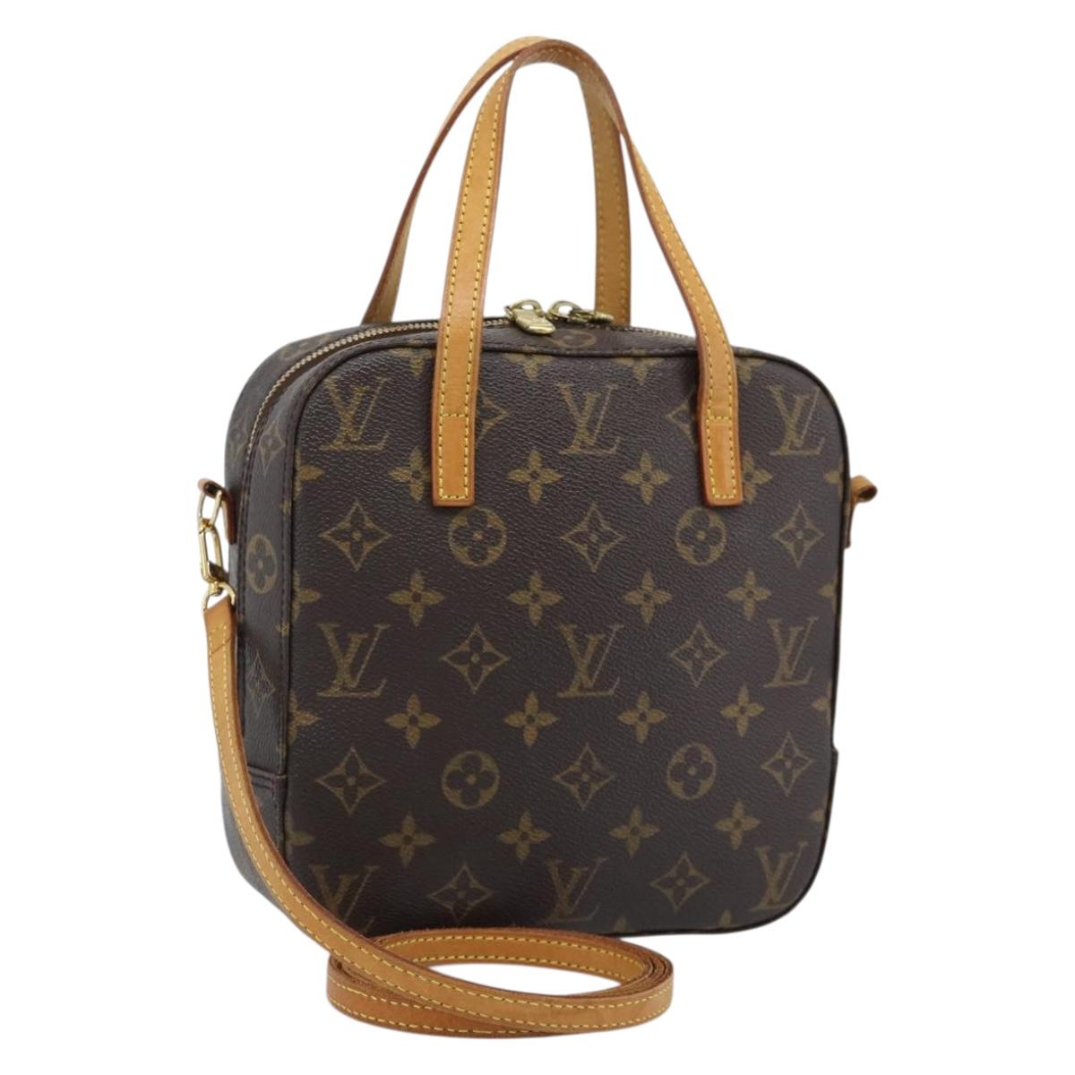 LOUIS VUITTON Monogram Spontini Hand Bag M47500 LV Auth ep15429