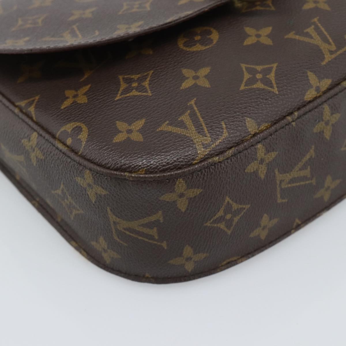 LOUIS VUITTON Monogram Saint Cloud GM Shoulder Bag M51242 LV Auth ep15430