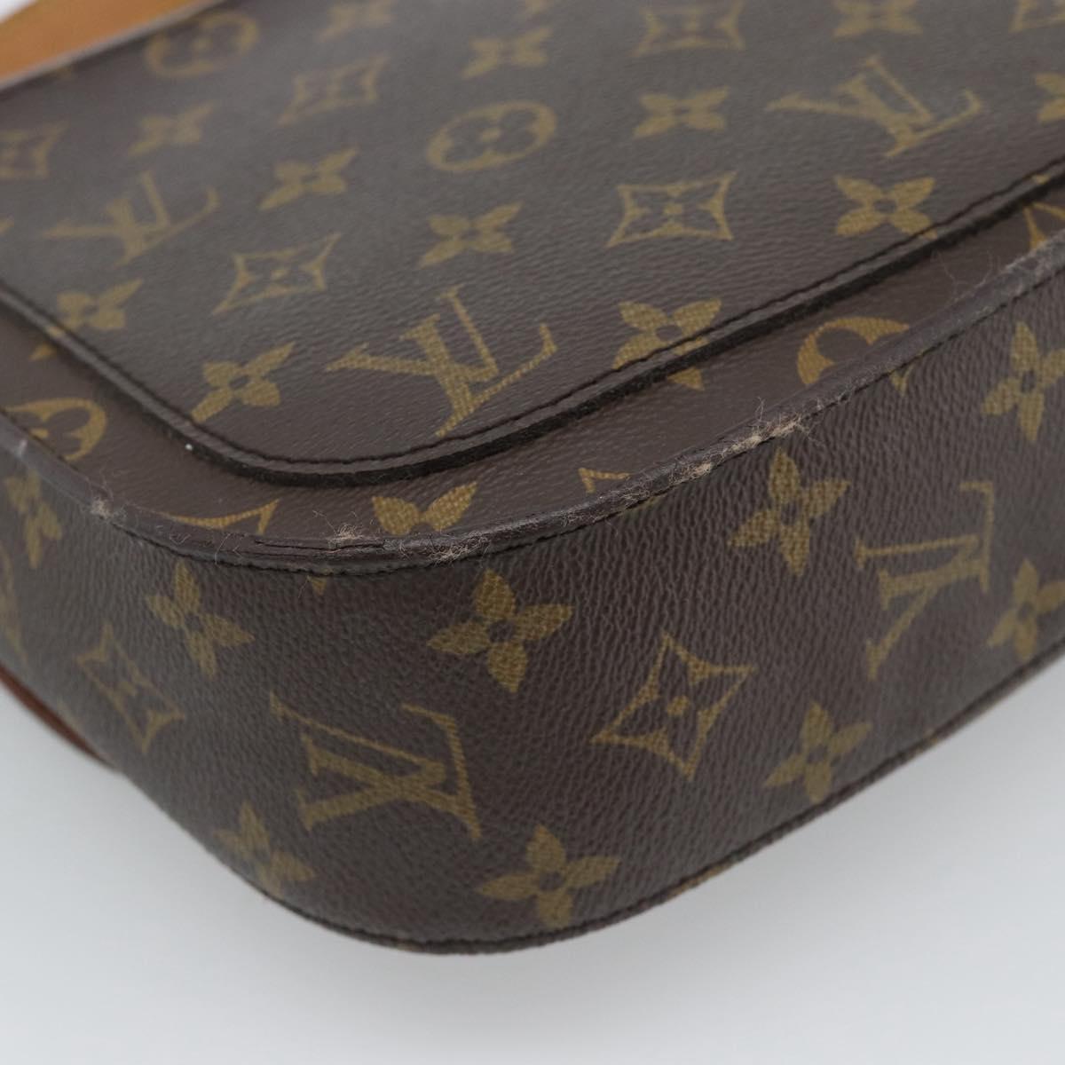 LOUIS VUITTON Monogram Saint Cloud GM Shoulder Bag M51242 LV Auth ep15430