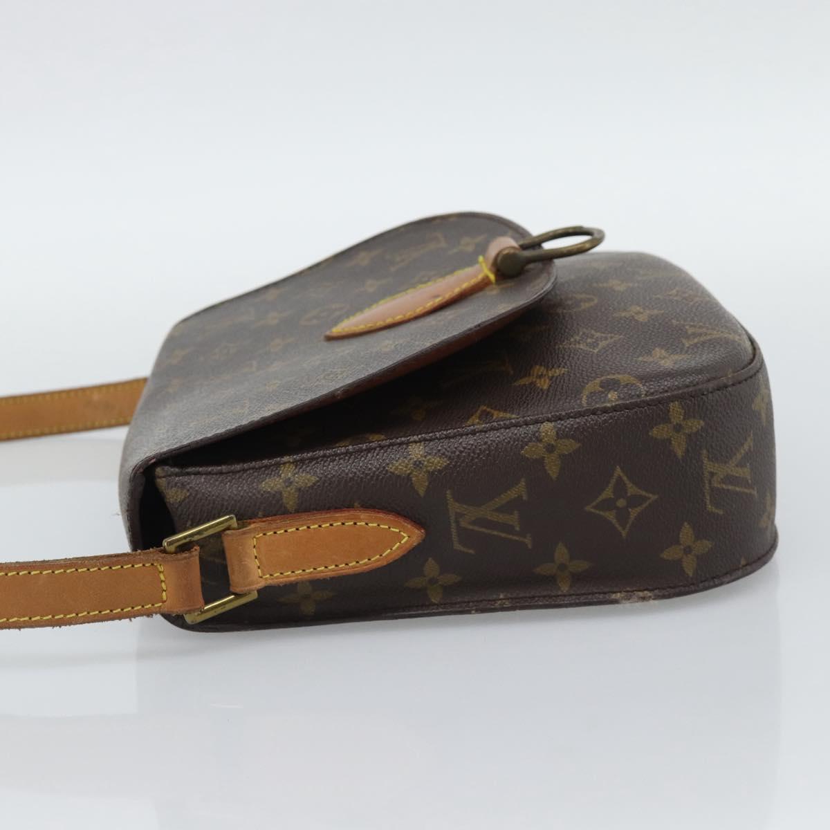 LOUIS VUITTON Monogram Saint Cloud GM Shoulder Bag M51242 LV Auth ep15430