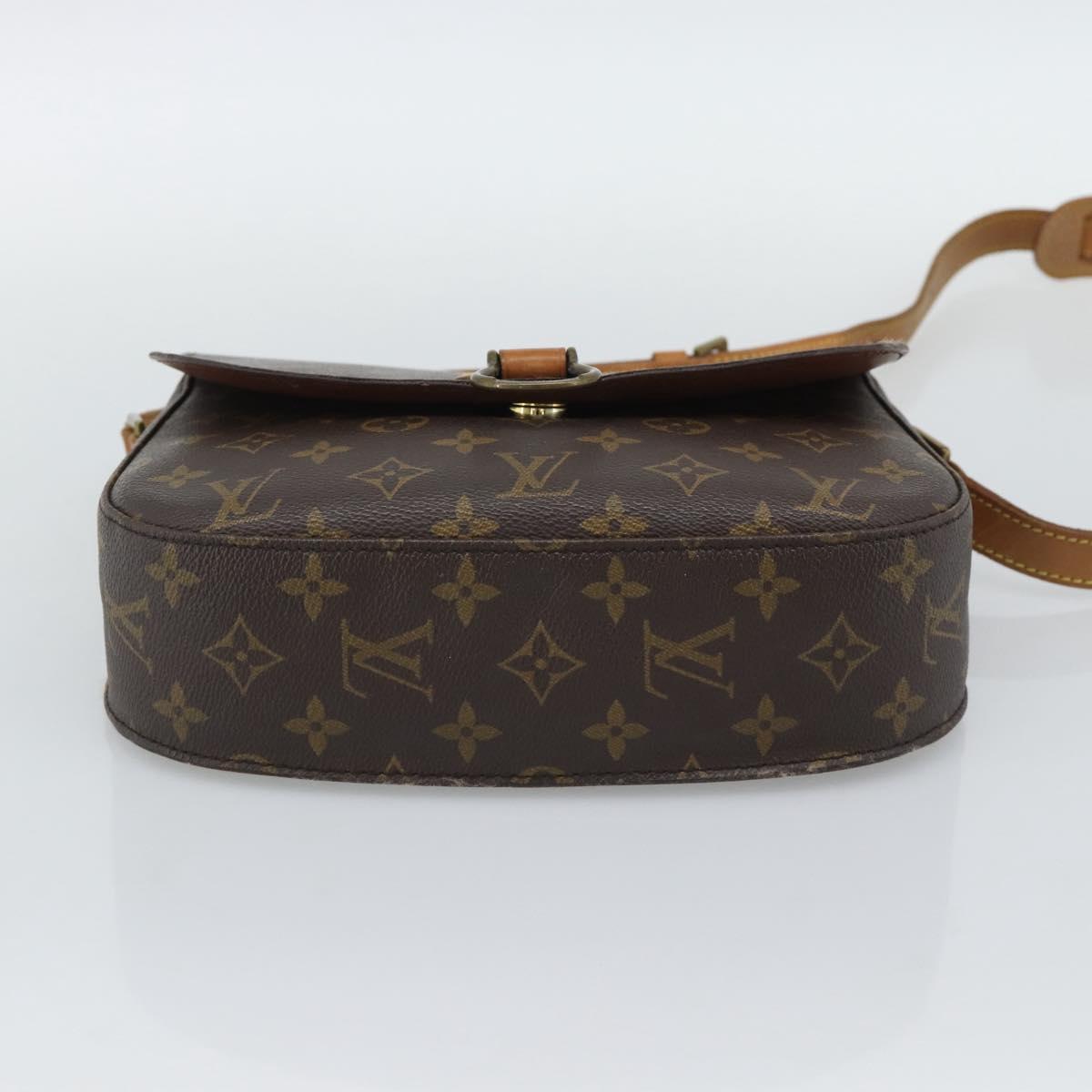 LOUIS VUITTON Monogram Saint Cloud GM Shoulder Bag M51242 LV Auth ep15430