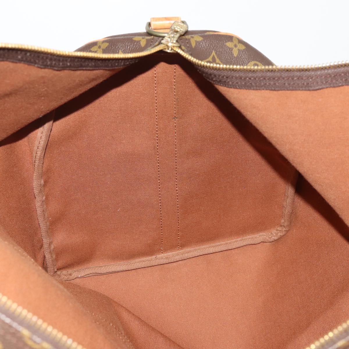 LOUIS VUITTON Monogram Keepall Bandouliere 60 Boston Bag M41412 LV Auth ep15434