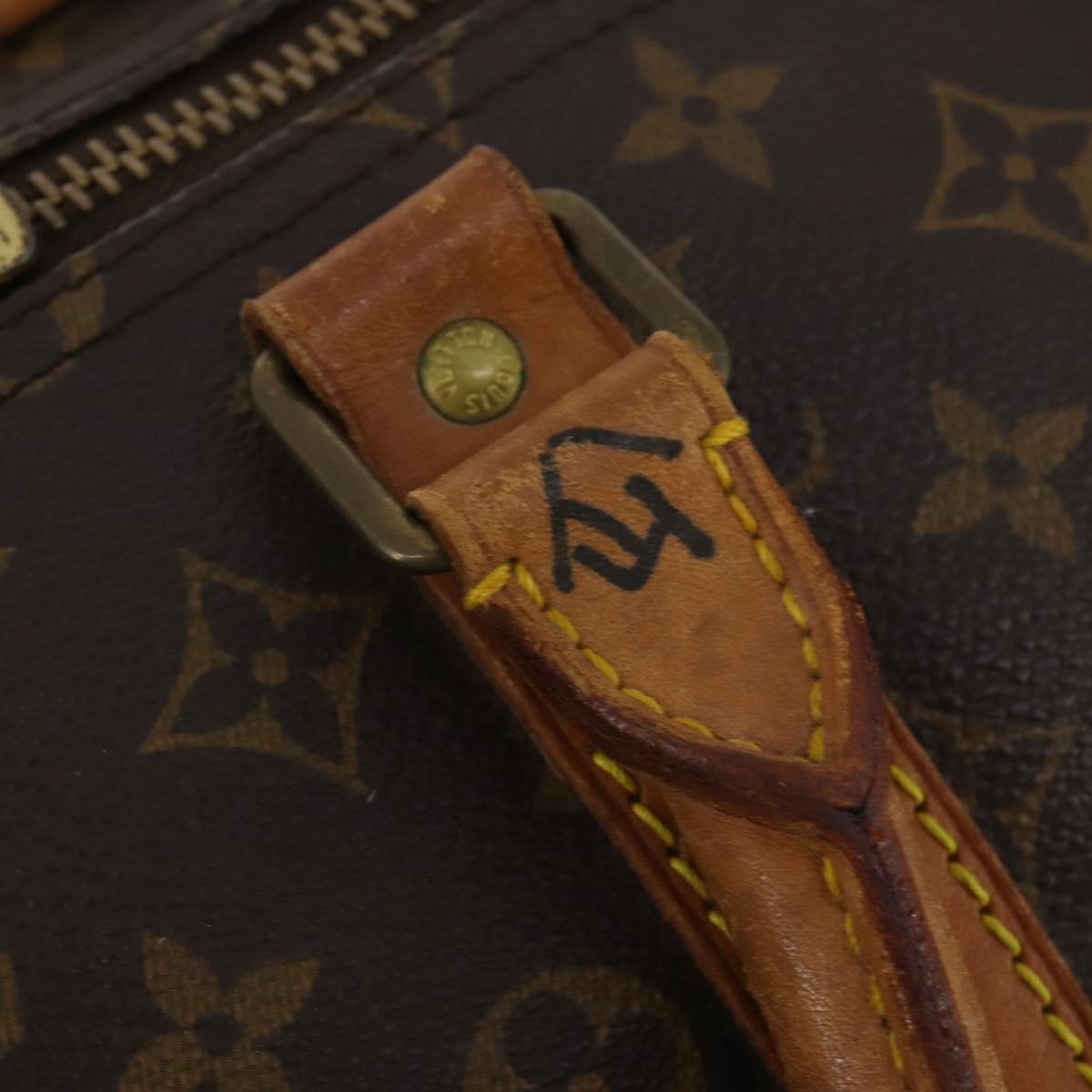 LOUIS VUITTON Monogram Keepall 55 Boston Bag M41424 LV Auth ep15437