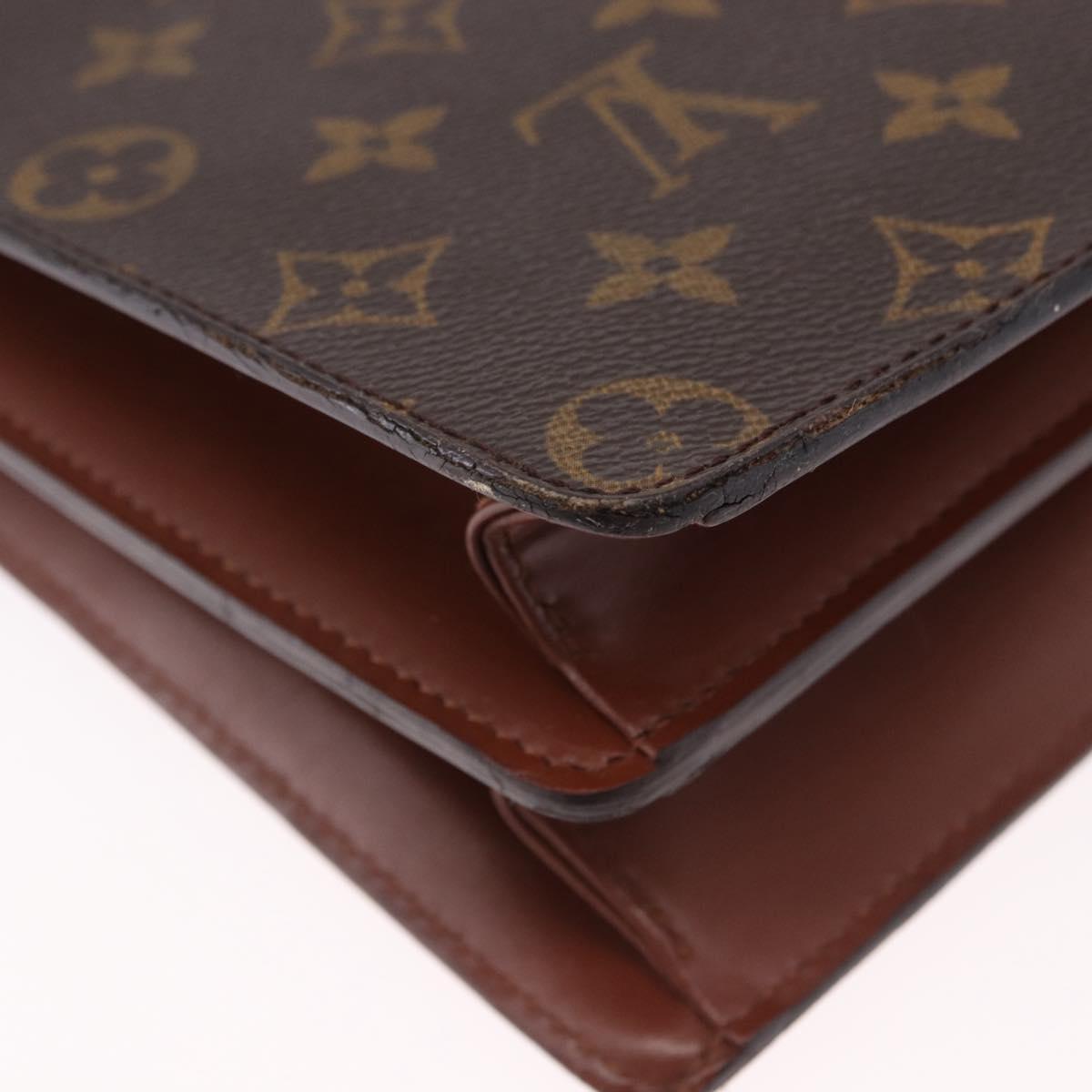LOUIS VUITTON Monogram Concorde Hand Bag M51190 LV Auth ep15440