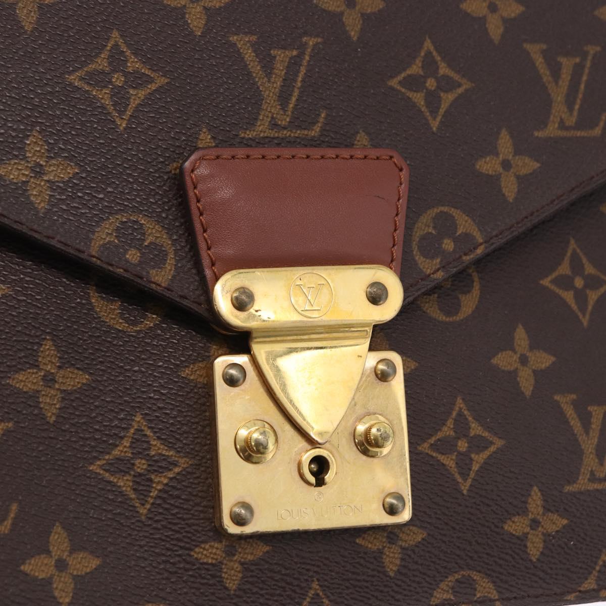 LOUIS VUITTON Monogram Concorde Hand Bag M51190 LV Auth ep15440