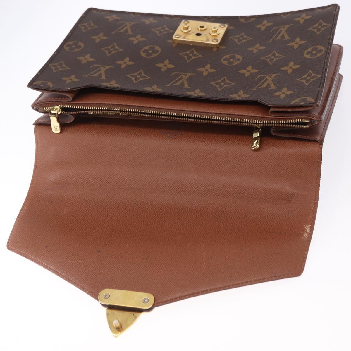 LOUIS VUITTON Monogram Concorde Hand Bag M51190 LV Auth ep15440