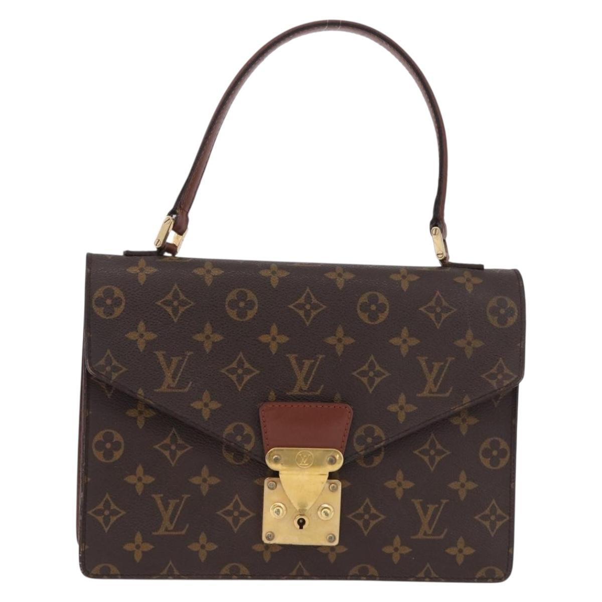 LOUIS VUITTON Monogram Concorde Hand Bag M51190 LV Auth ep15440