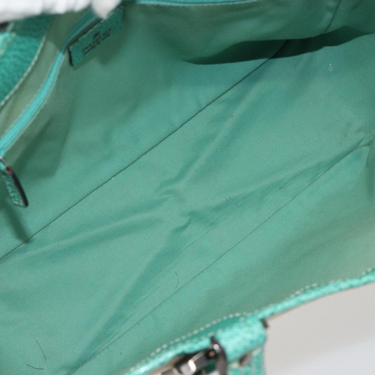 GUCCI GG Canvas Hand Bag Beige Green 113019 Auth ep15447A