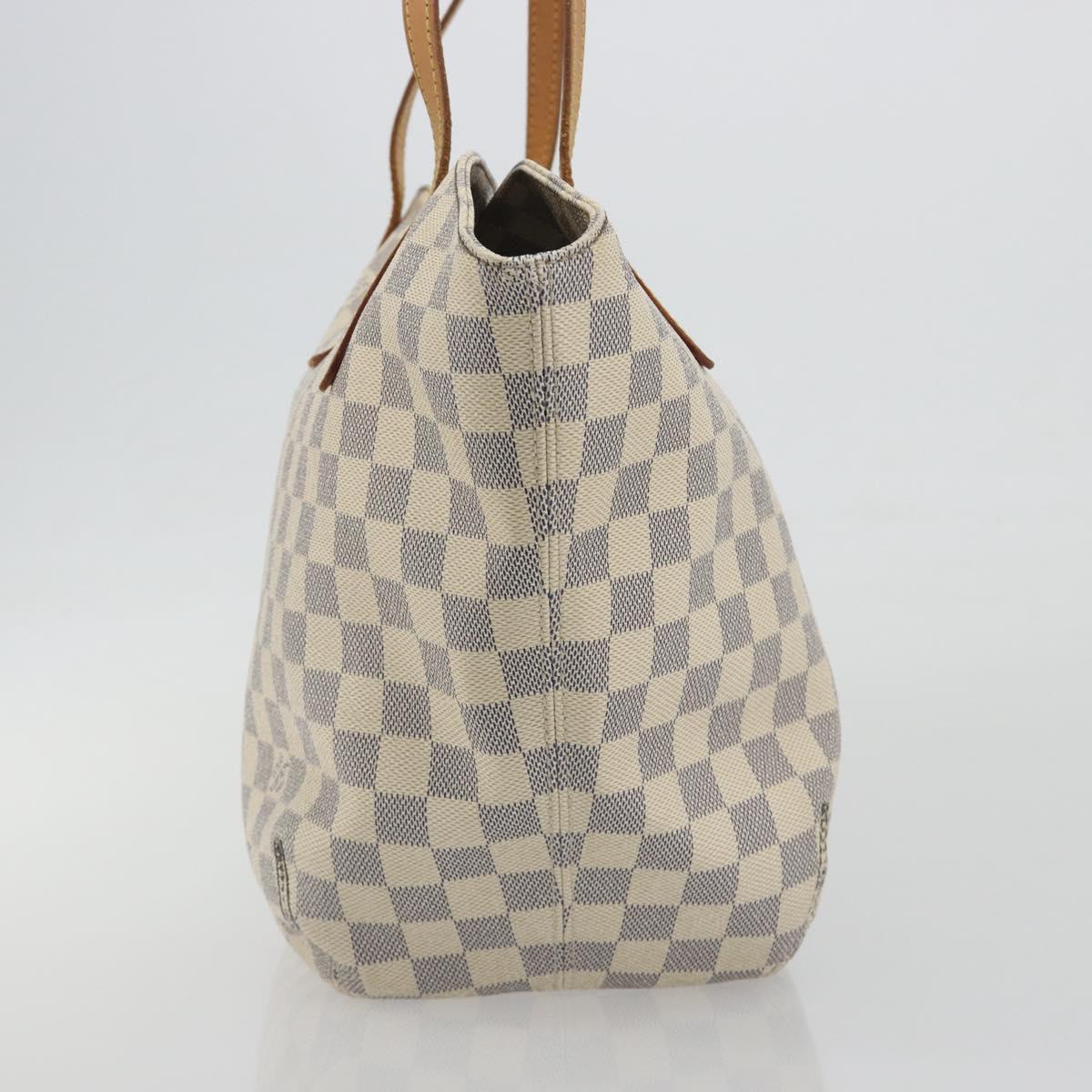 LOUIS VUITTON Damier Azur Salina PM Shoulder Bag N41208 LV Auth ep15451A