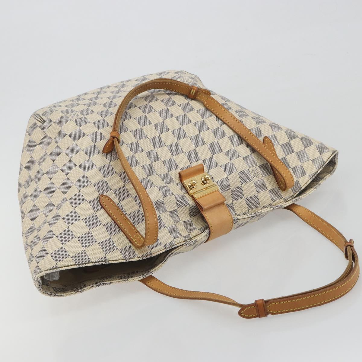 LOUIS VUITTON Damier Azur Salina PM Shoulder Bag N41208 LV Auth ep15451A