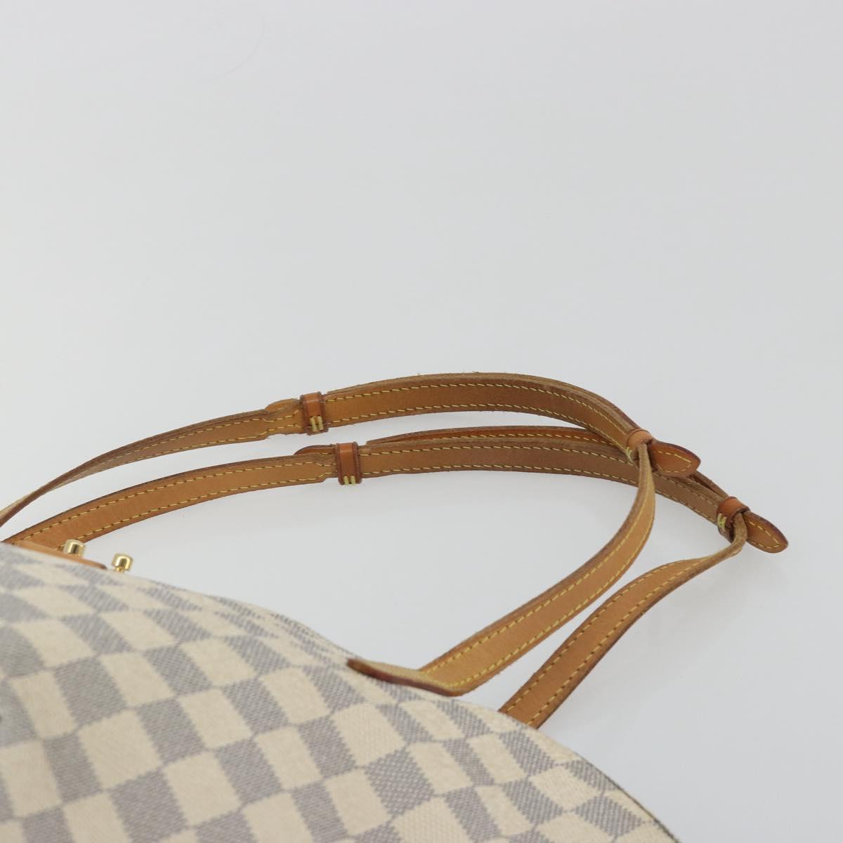 LOUIS VUITTON Damier Azur Salina PM Shoulder Bag N41208 LV Auth ep15451A