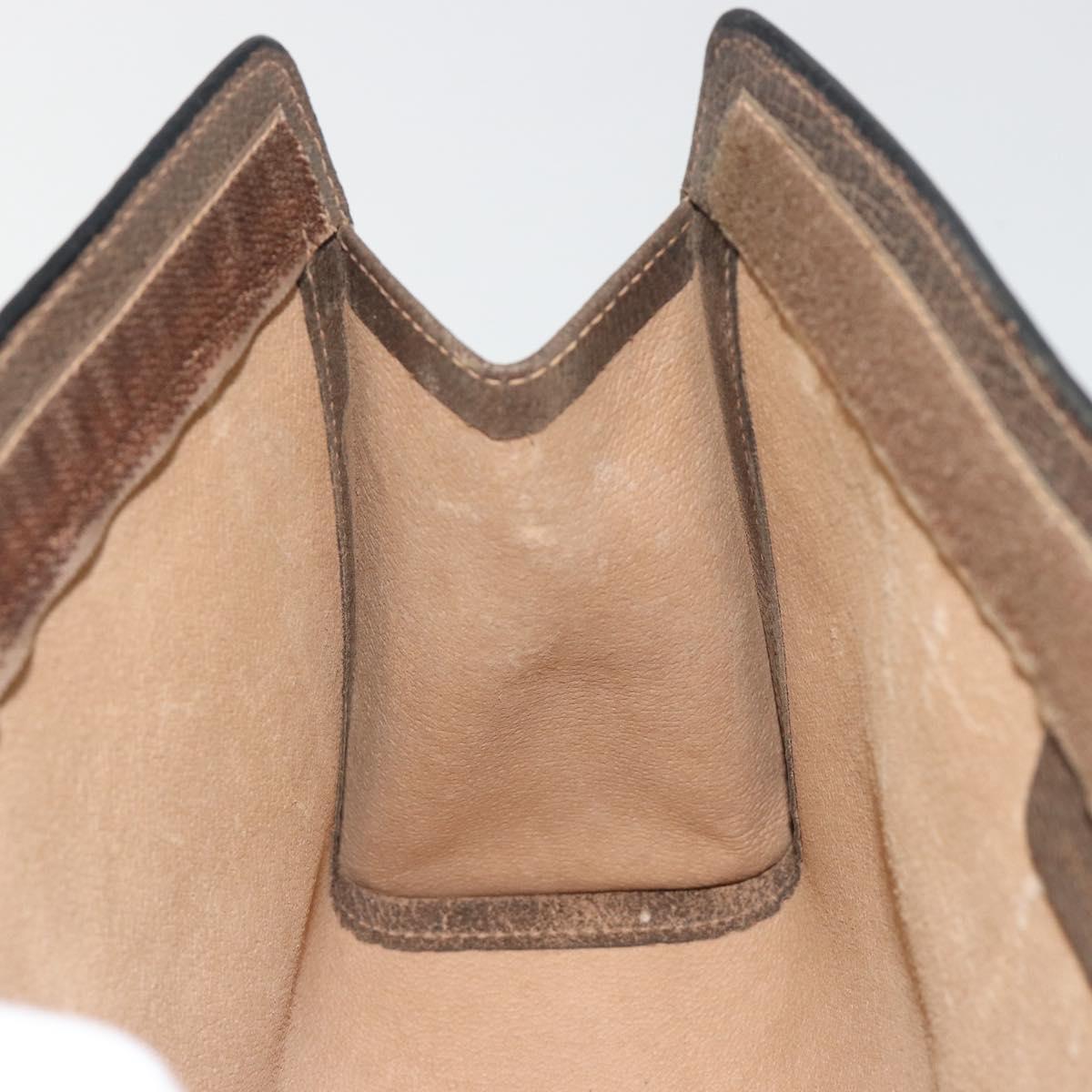 GUCCI GG Supreme Clutch Bag PVC Leather Beige 67 014 2125 Auth ep15454