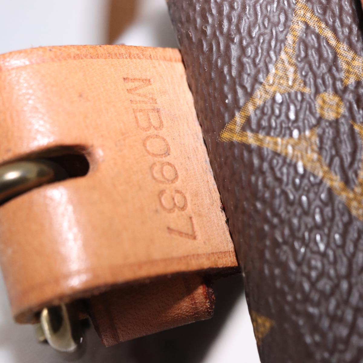 LOUIS VUITTON Monogram Saumur 35 Shoulder Bag M42254 LV Auth ep15455