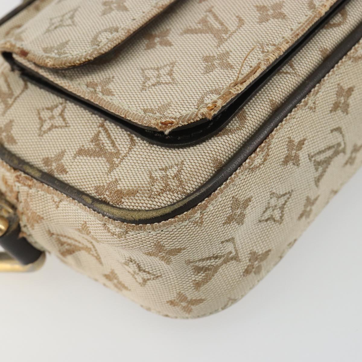 LOUIS VUITTON Monogram Mini Juliet MM Shoulder Bag Khaki M92218 LV Auth ep15458