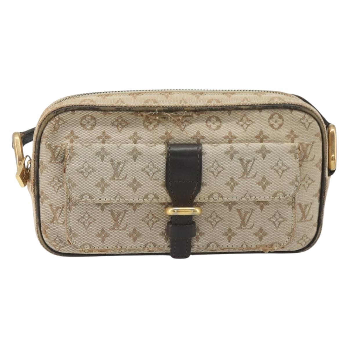 LOUIS VUITTON Monogram Mini Juliet MM Shoulder Bag Khaki M92218 LV Auth ep15458
