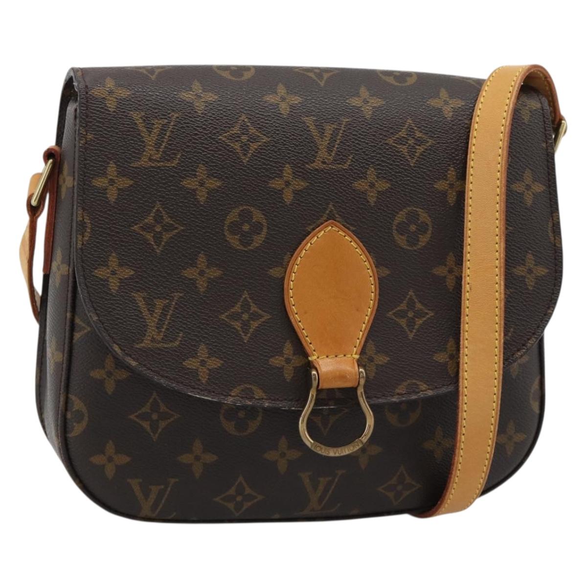 LOUIS VUITTON Monogram Saint Cloud GM Shoulder Bag M51242 LV Auth ep15460