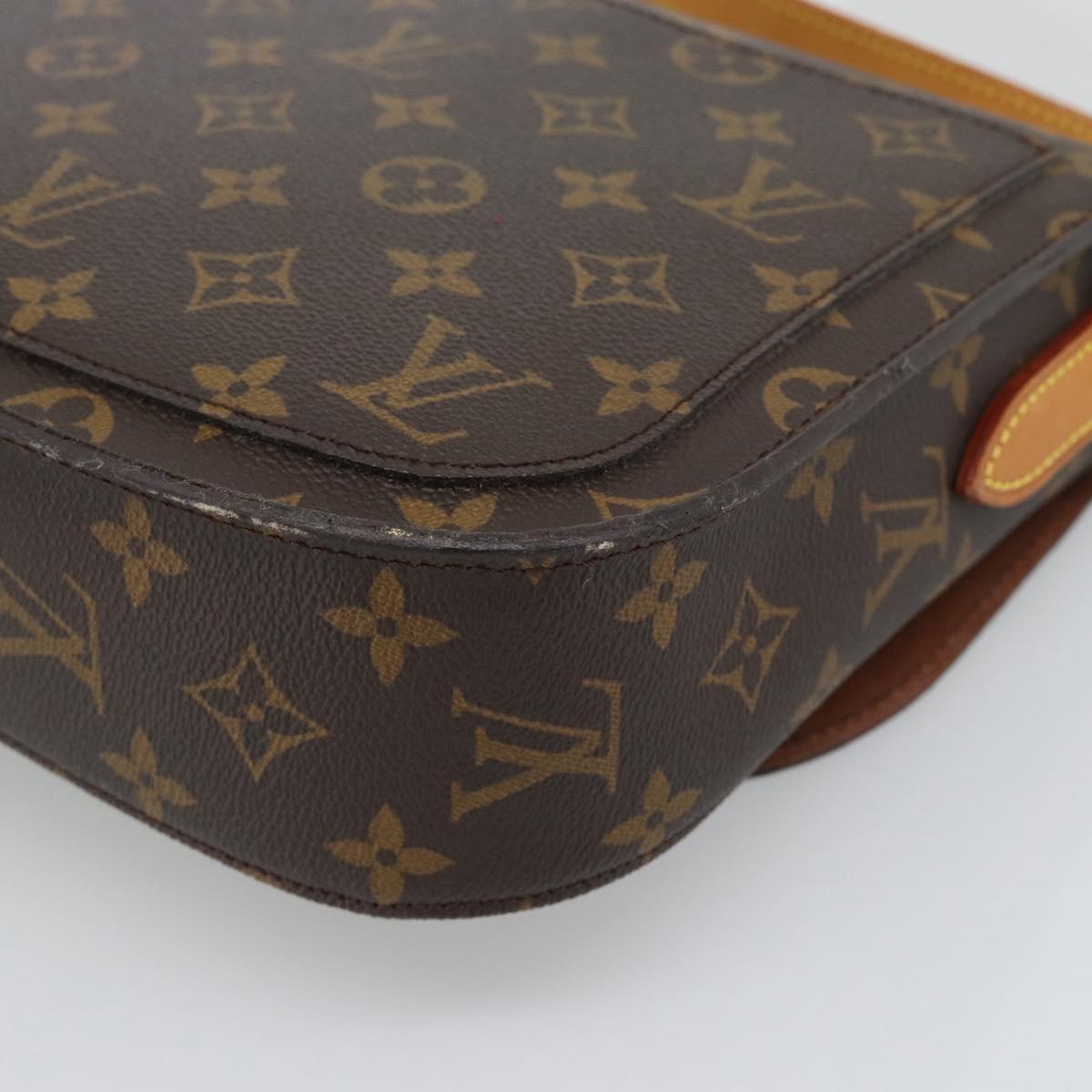 LOUIS VUITTON Monogram Saint Cloud GM Shoulder Bag M51242 LV Auth ep15460
