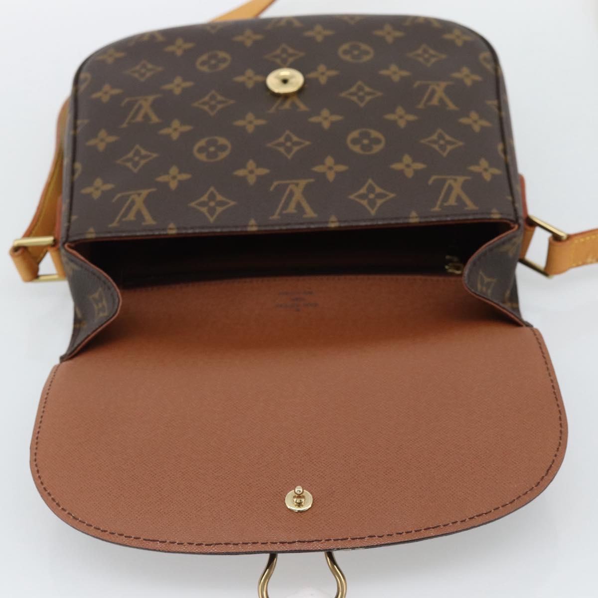 LOUIS VUITTON Monogram Saint Cloud GM Shoulder Bag M51242 LV Auth ep15460
