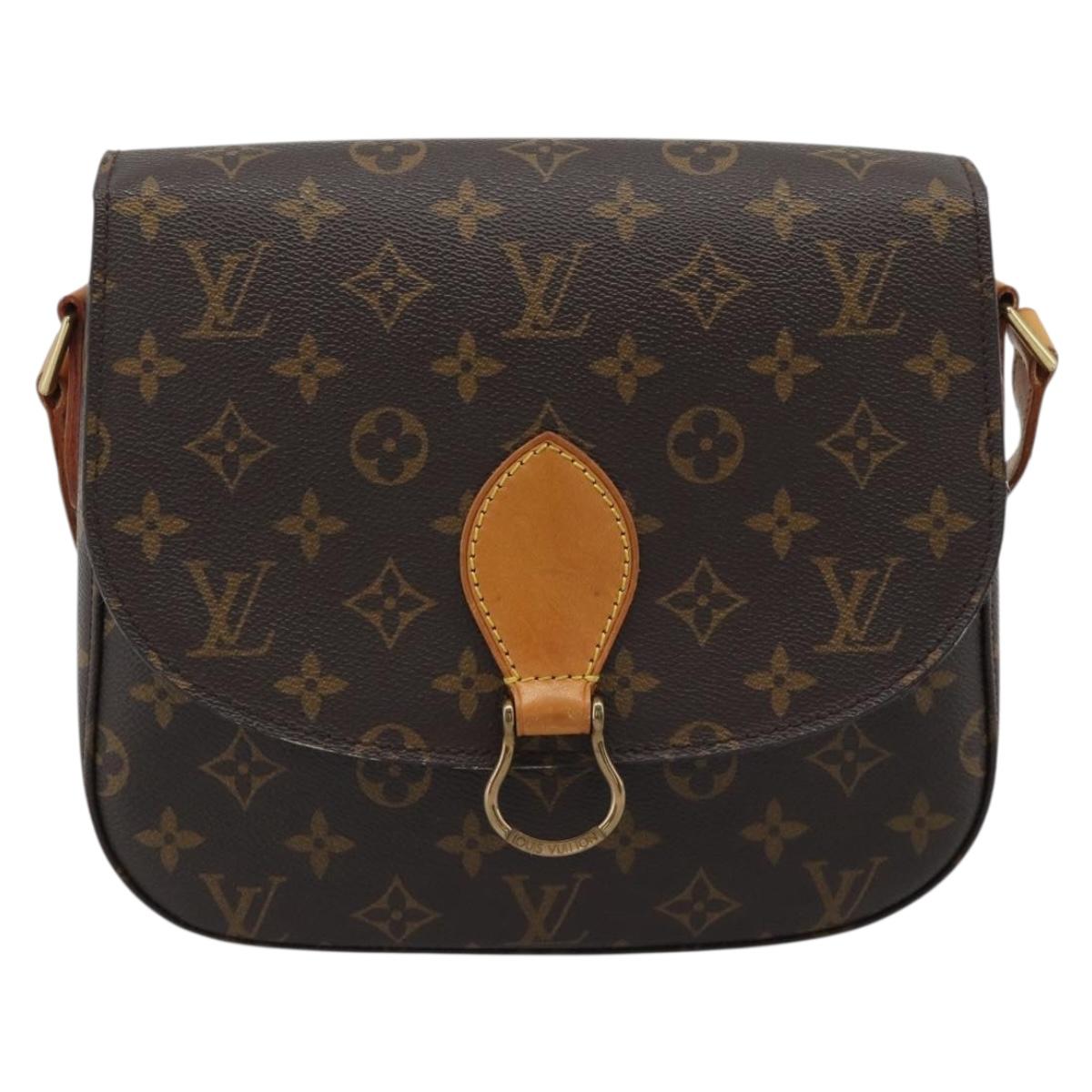 LOUIS VUITTON Monogram Saint Cloud GM Shoulder Bag M51242 LV Auth ep15460