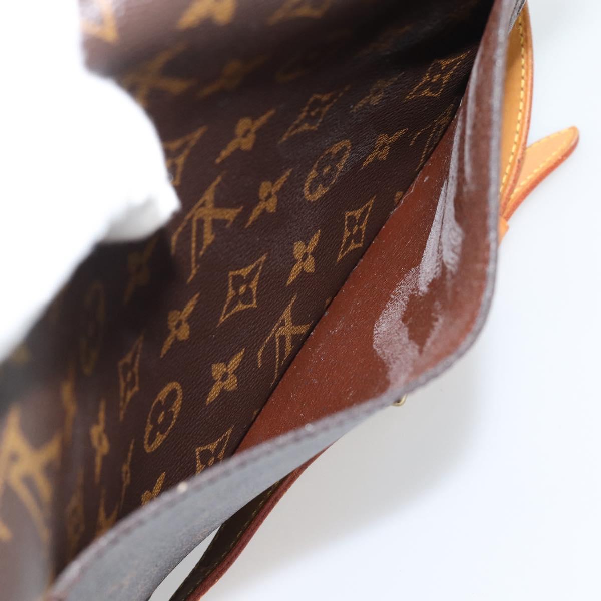 LOUIS VUITTON Monogram Saint Cloud GM Shoulder Bag M51242 LV Auth ep15460