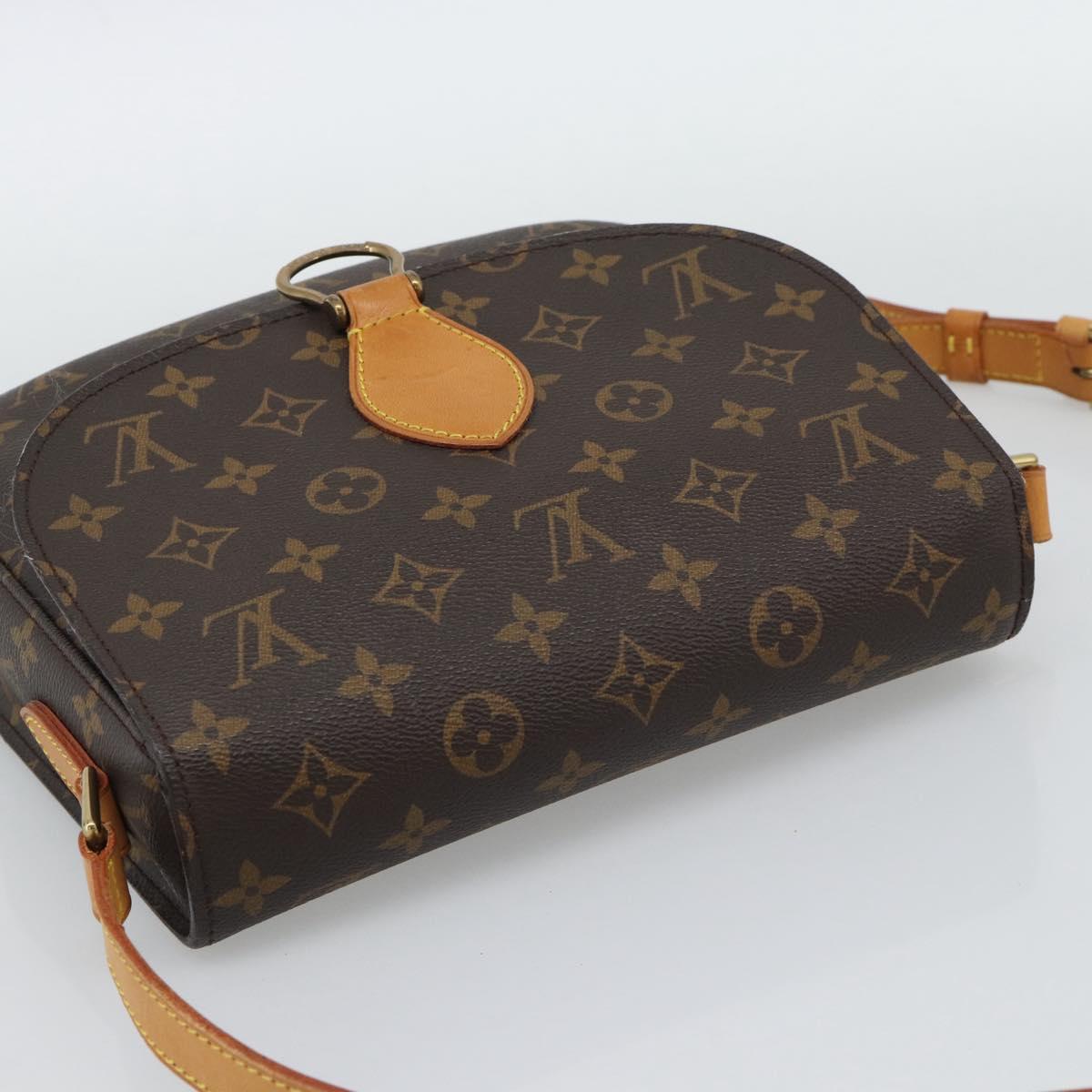 LOUIS VUITTON Monogram Saint Cloud GM Shoulder Bag M51242 LV Auth ep15460