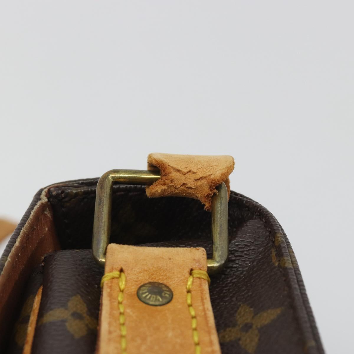 LOUIS VUITTON Monogram Cartouchiere MM Shoulder Bag M51253 LV Auth ep15462