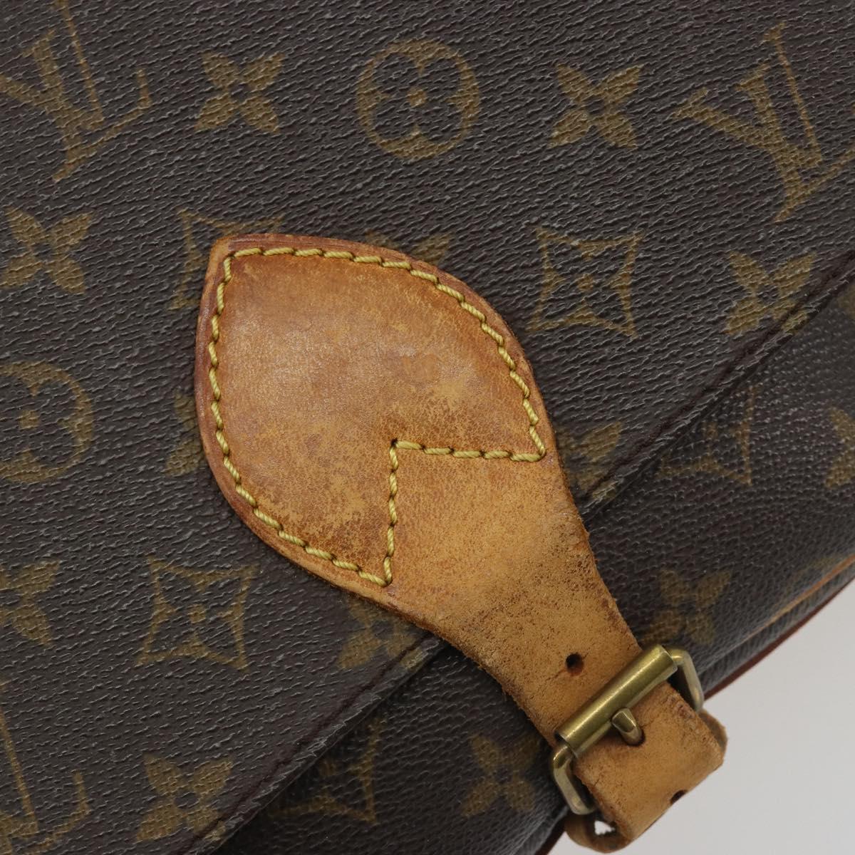 LOUIS VUITTON Monogram Cartouchiere MM Shoulder Bag M51253 LV Auth ep15462