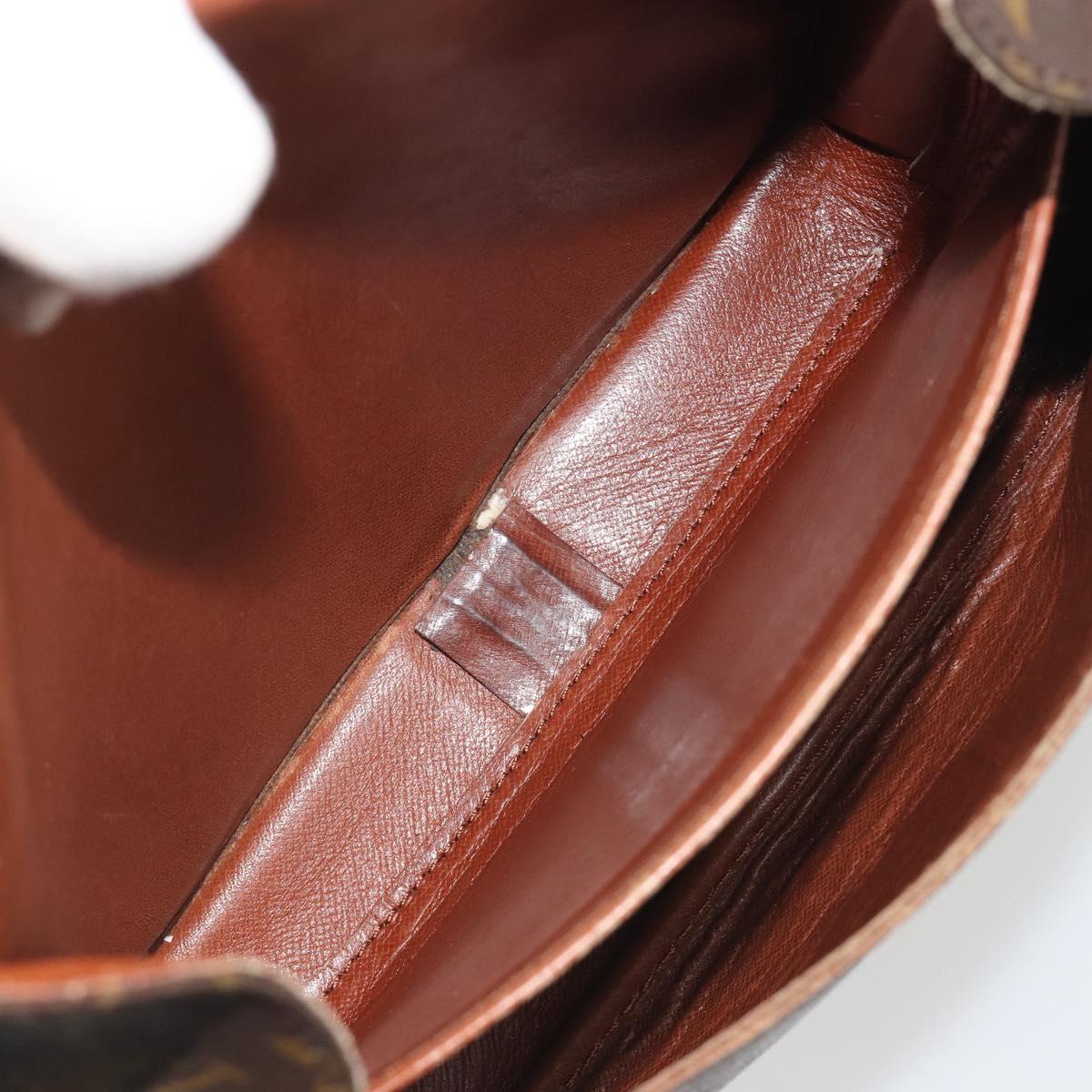 LOUIS VUITTON Monogram Cartouchiere MM Shoulder Bag M51253 LV Auth ep15462