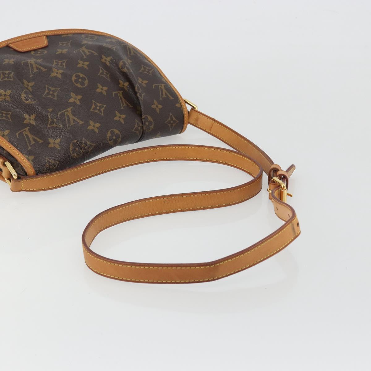 LOUIS VUITTON Monogram Menilmontant PM Shoulder Bag M40474 LV Auth ep15463
