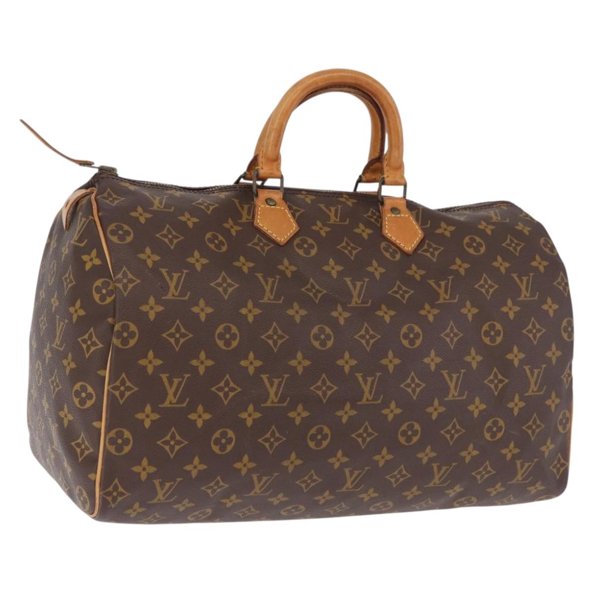 LOUIS VUITTON Monogram Speedy 40 Hand Bag M41522 LV Auth ep15465