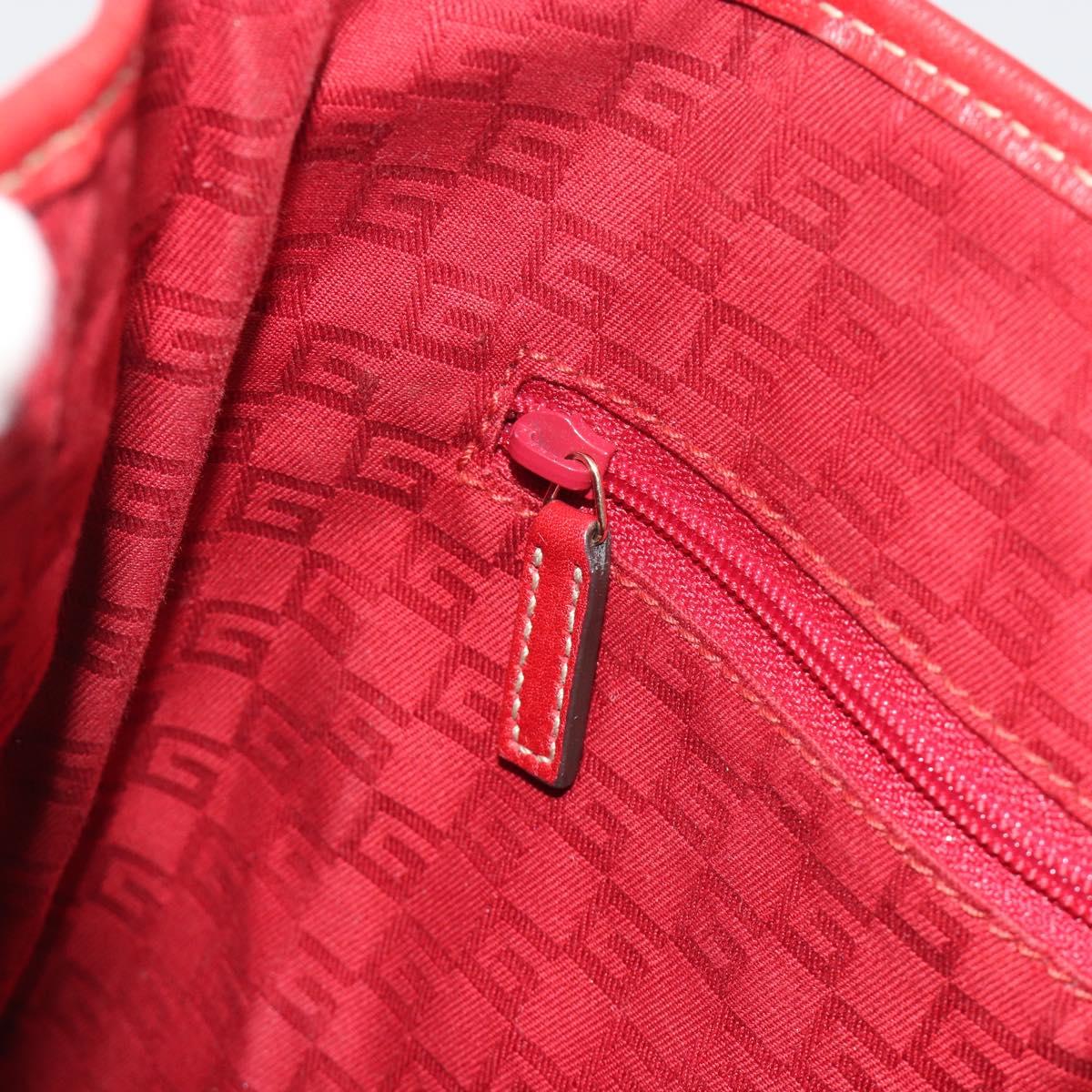 GUCCI GG Supreme Hand Bag PVC Leather Outlet White Red 257250 Auth ep15469