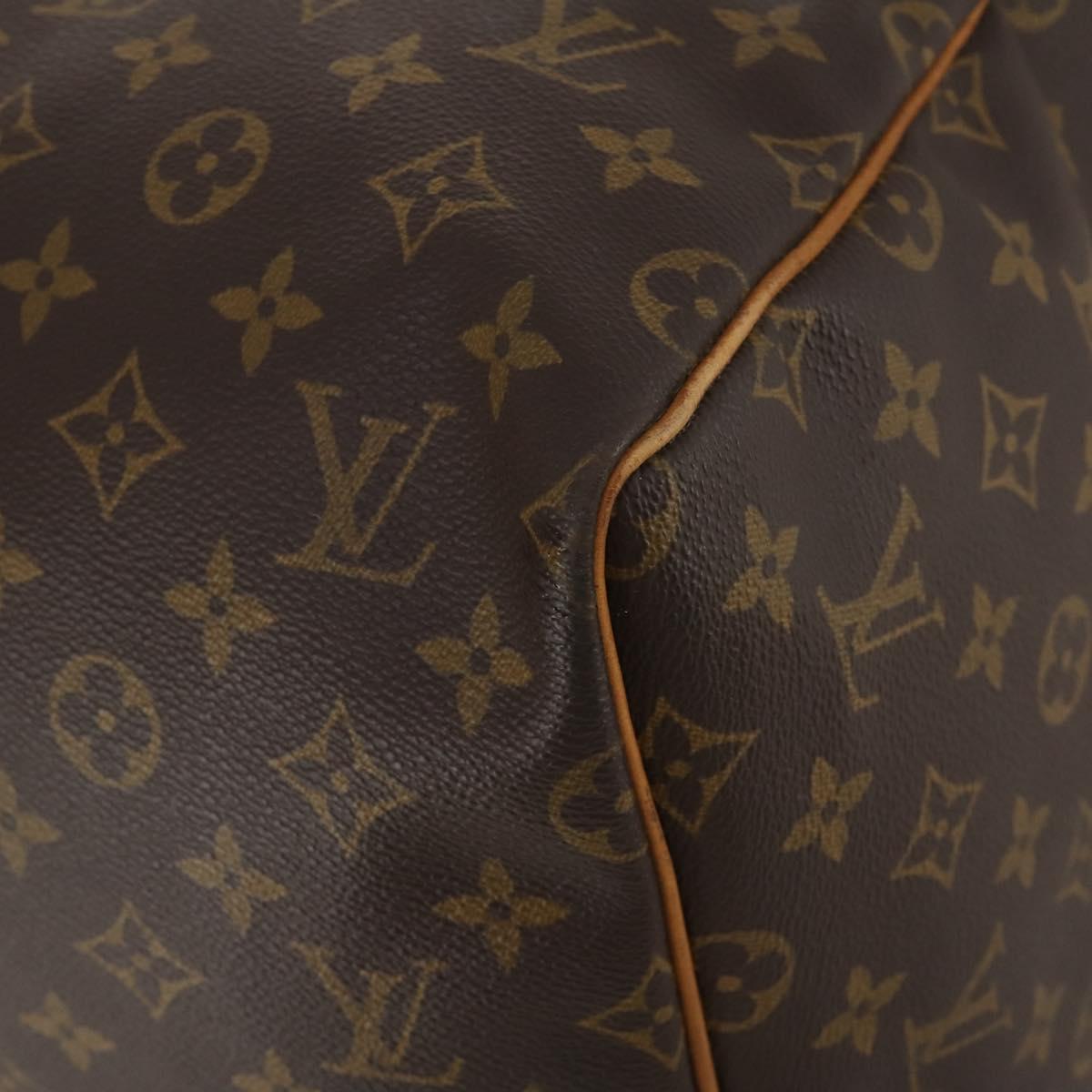 LOUIS VUITTON Monogram Keepall 55 Boston Bag M41424 LV Auth ep15473