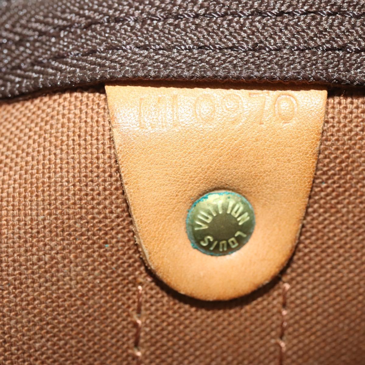LOUIS VUITTON Monogram Keepall 55 Boston Bag M41424 LV Auth ep15473