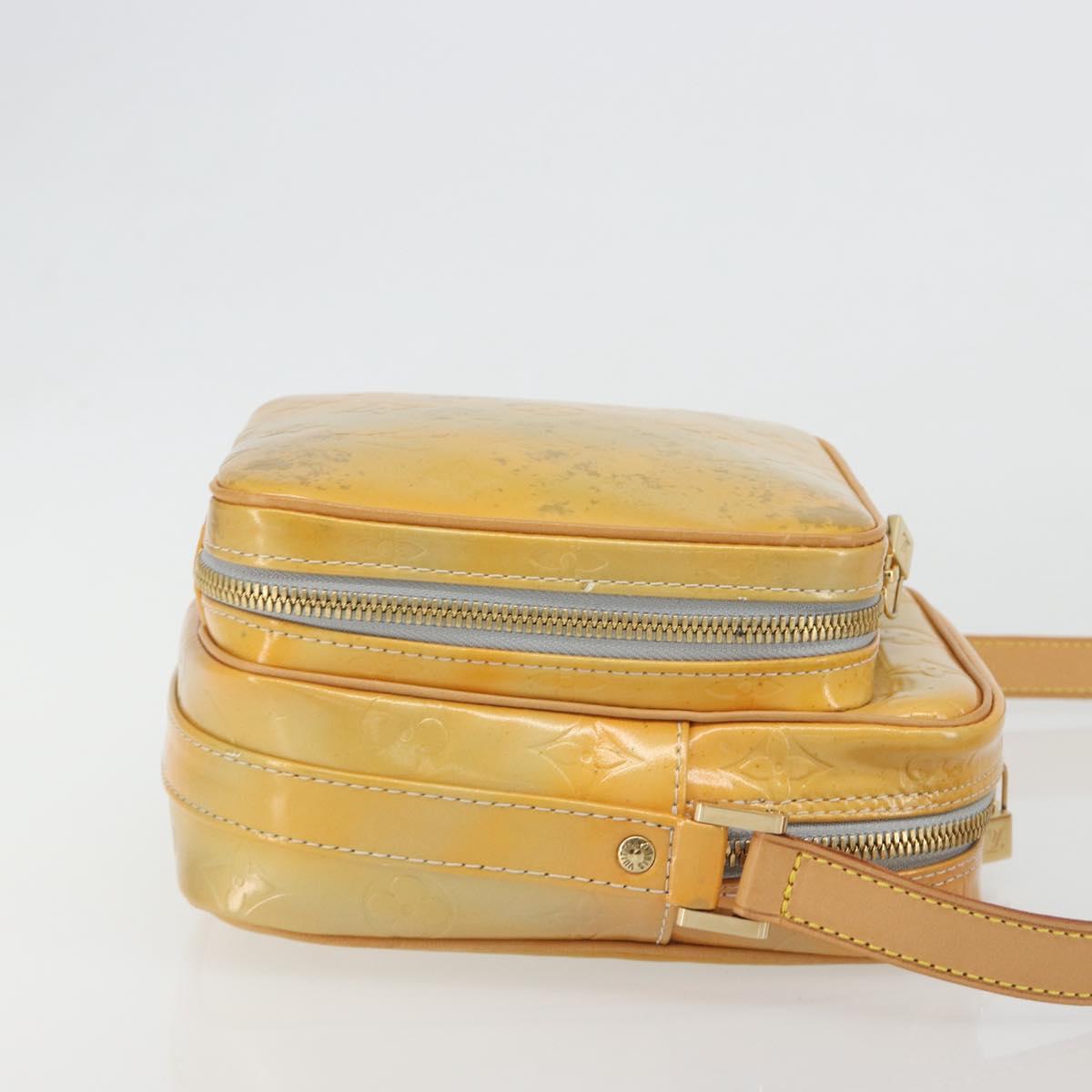 LOUIS VUITTON Monogram Vernis Wooster Shoulder Bag Gris M91036 LV Auth ep15487
