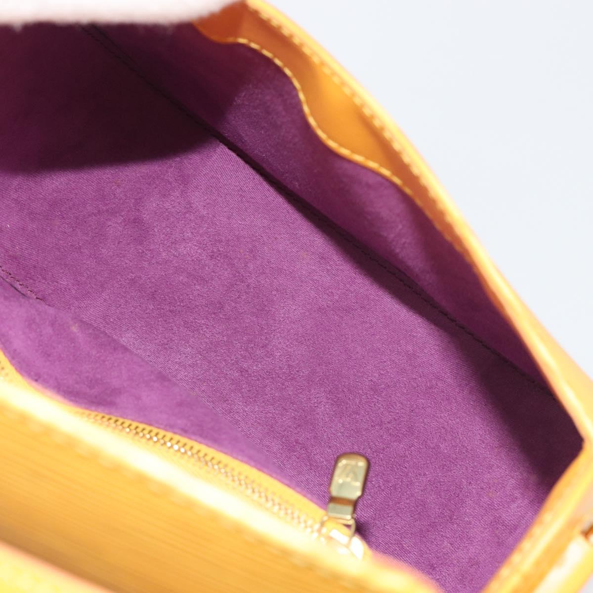 LOUIS VUITTON Epi Bushi Shoulder Bag Yellow M52209 LV Auth ep15488V