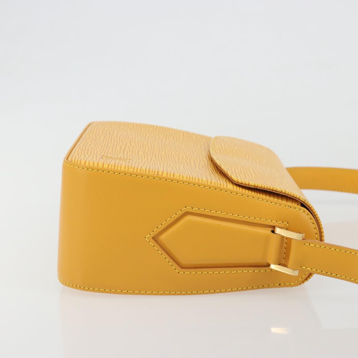 LOUIS VUITTON Epi Bushi Shoulder Bag Yellow M52209 LV Auth ep15488V