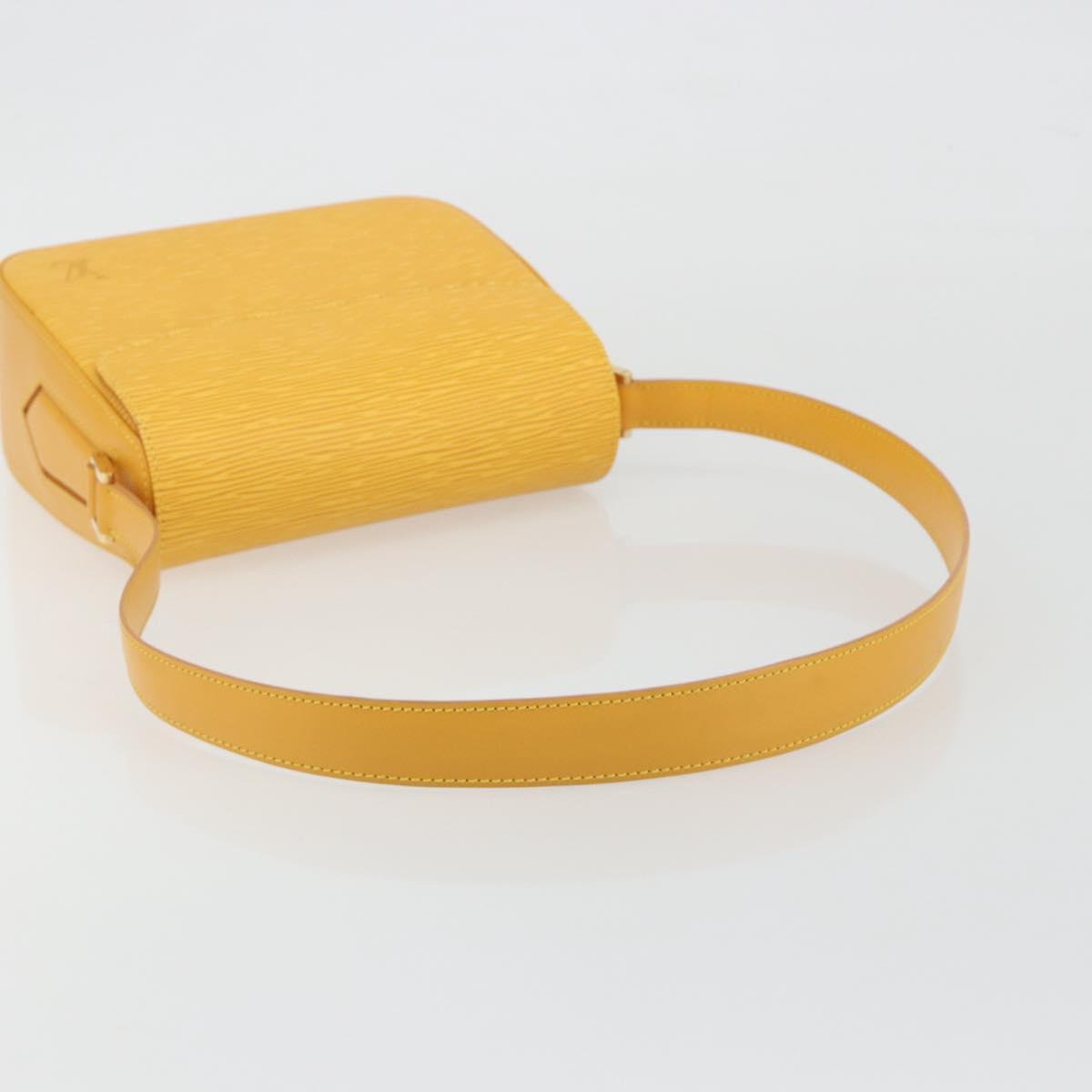 LOUIS VUITTON Epi Bushi Shoulder Bag Yellow M52209 LV Auth ep15488V