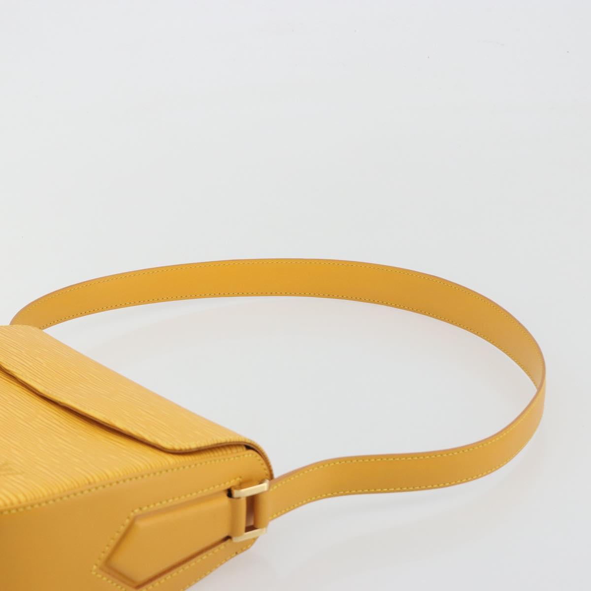 LOUIS VUITTON Epi Bushi Shoulder Bag Yellow M52209 LV Auth ep15488V