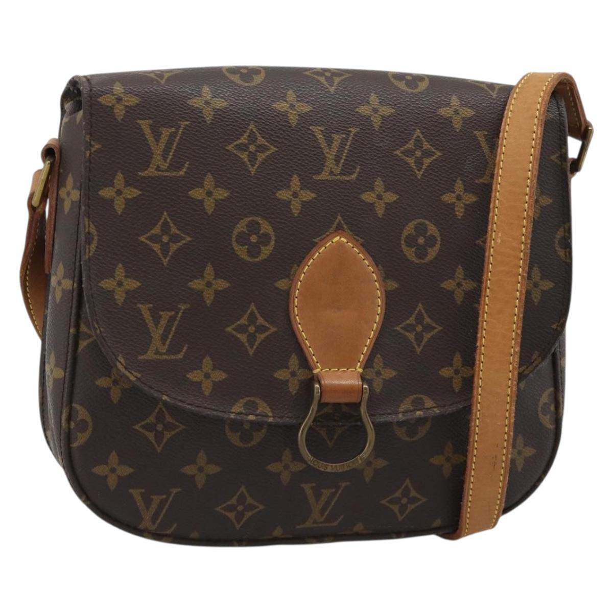 LOUIS VUITTON Monogram Saint Cloud GM Shoulder Bag M51242 LV Auth ep15495