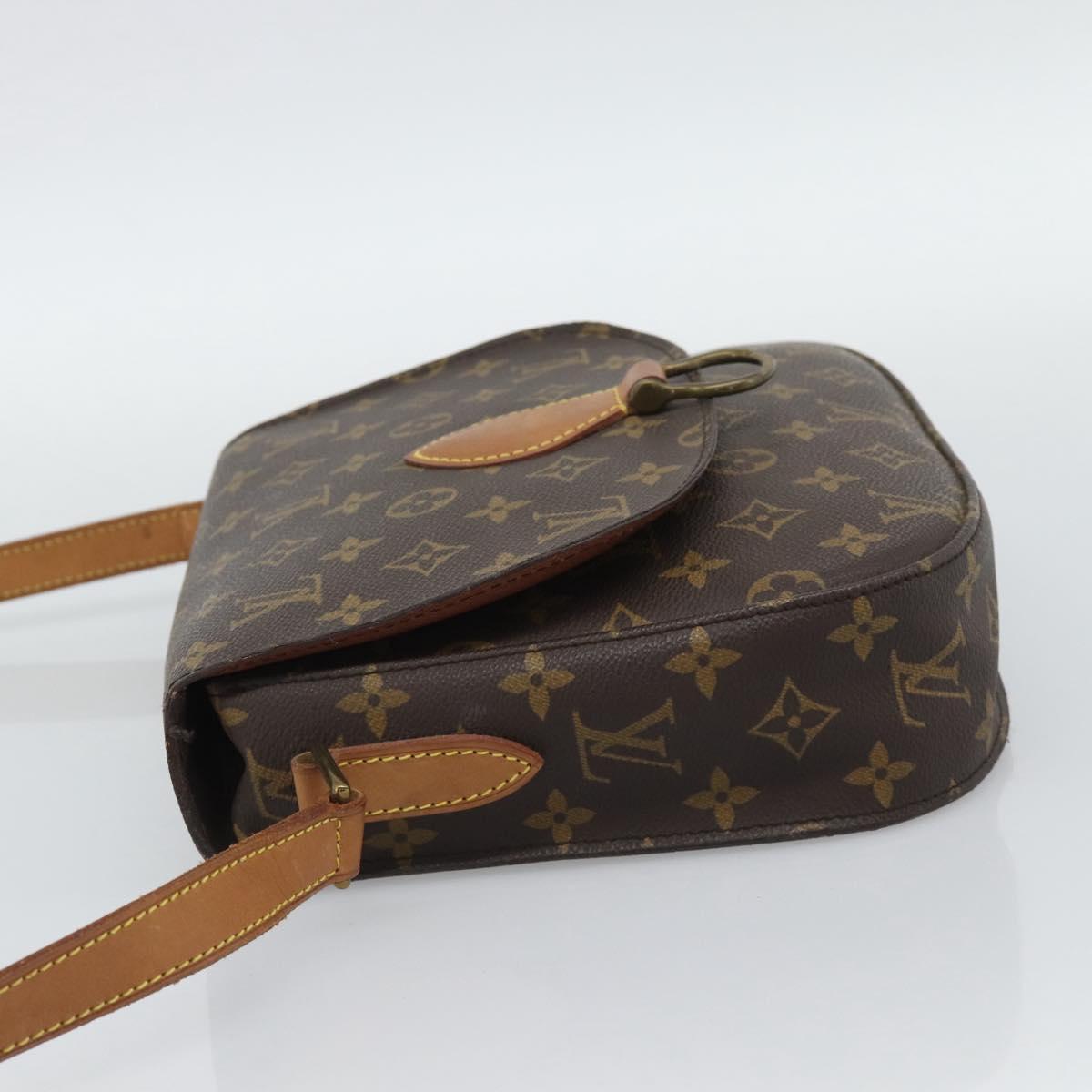 LOUIS VUITTON Monogram Saint Cloud GM Shoulder Bag M51242 LV Auth ep15495