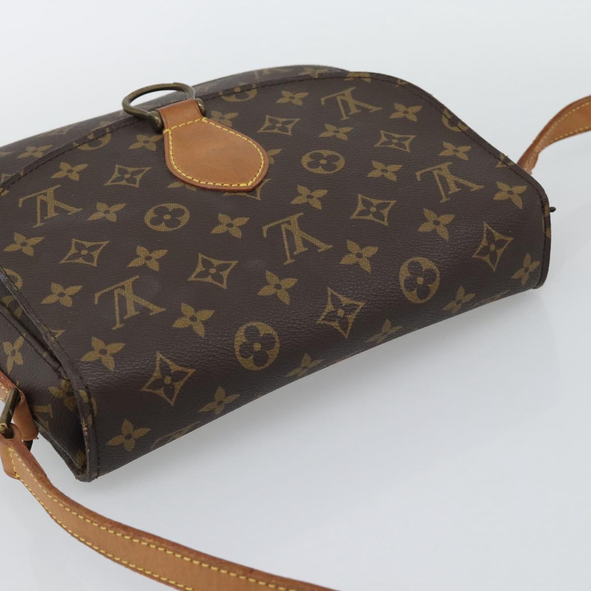 LOUIS VUITTON Monogram Saint Cloud GM Shoulder Bag M51242 LV Auth ep15495
