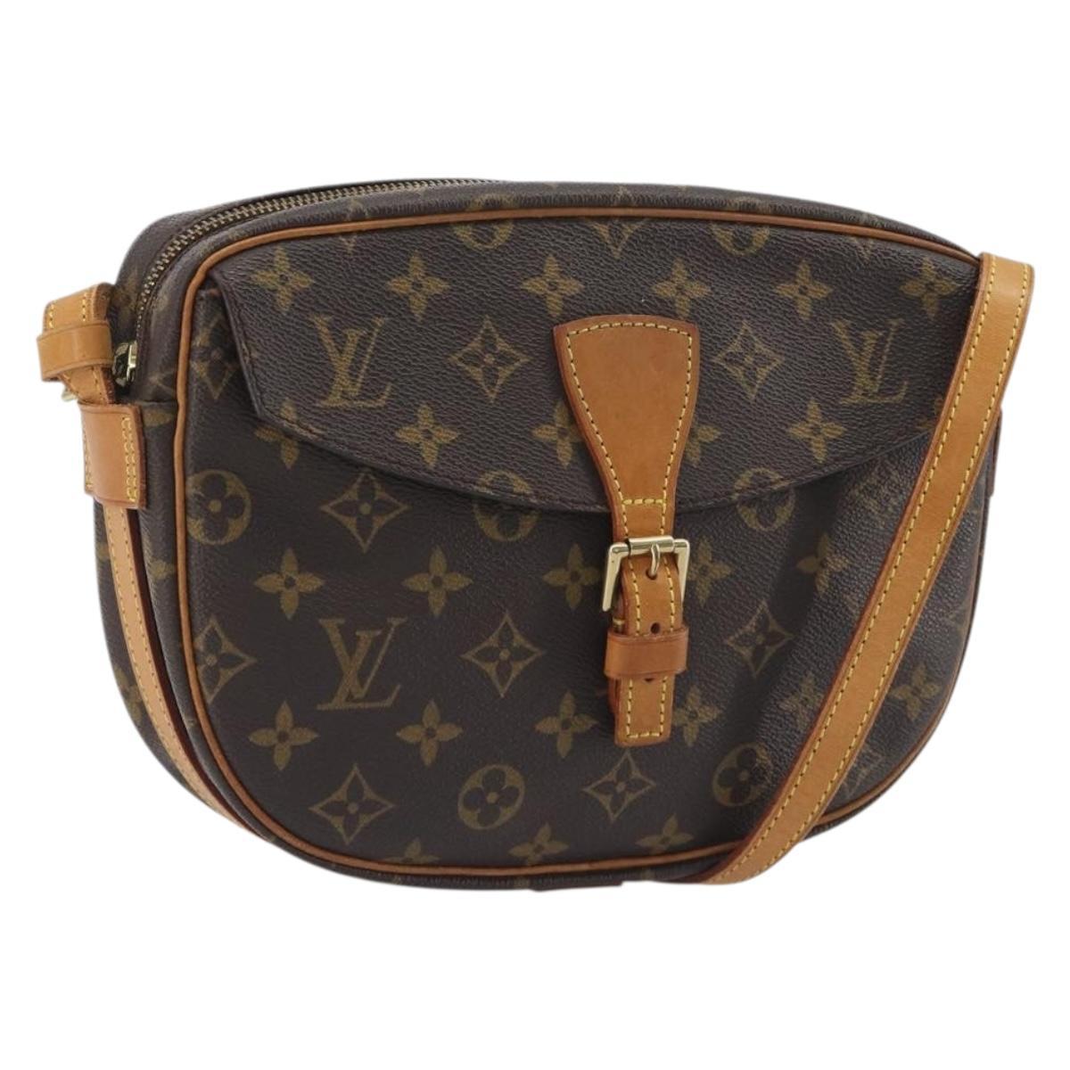 LOUIS VUITTON Monogram Jeune Fille GM Shoulder Bag M51225 LV Auth ep15496
