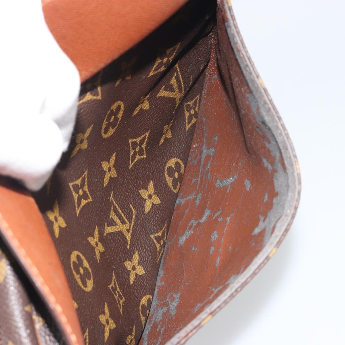 LOUIS VUITTON Monogram Jeune Fille GM Shoulder Bag M51225 LV Auth ep15496